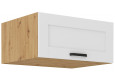 LUNA 80 NAGU-36 1F antresolinė spintelė 57 cm gylis Balta Artisan