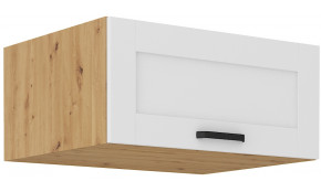 LUNA 80 NAGU-36 1F antresolinė spintelė 57 cm gylis Balta Artisan