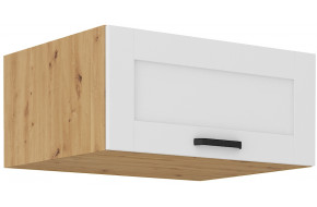 LUNA 80 NAGU-36 1F antresolinė spintelė 57 cm gylis Balta Artisan