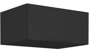 SIENA 80 NAGU-36 1F antresolinė spintelė 57 cm gylis juoda