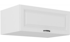Stilo 80 NAGU-36 1F antresolinė spintelė 57 cm gylis balta balta