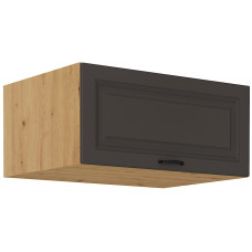 Stilo 80 NAGU-36 1F antresolinė spintelė 57 cm gylis Grafit artisan