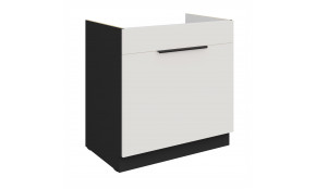 ARIA WH/BL 80 ZL 1S BB PREMIUM kriauklės spintelė su stalčiumi