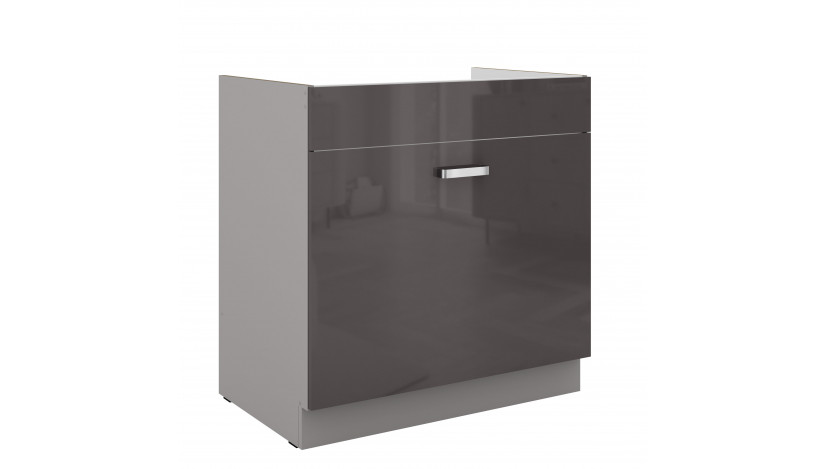 GREY 80 ZL 1S BB PREMIUM kriauklės spintelė su stalčiumi