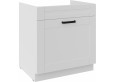 LUNA 80 ZL 1S BB PREMIUM Balta Balta kriauklės spintelė su stalčiumi