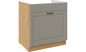 STILO 80 ZL 1S BB PRE kriauklės spintelė su stalčiumi Claygrey artisan