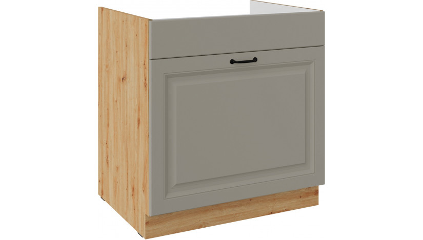 STILO 80 ZL 1S BB PRE kriauklės spintelė su stalčiumi Claygrey artisan