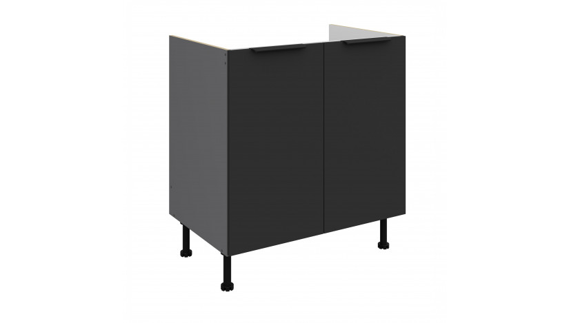 ARIA BL/ANT 80 ZL 2F BB kriauklės spintelė