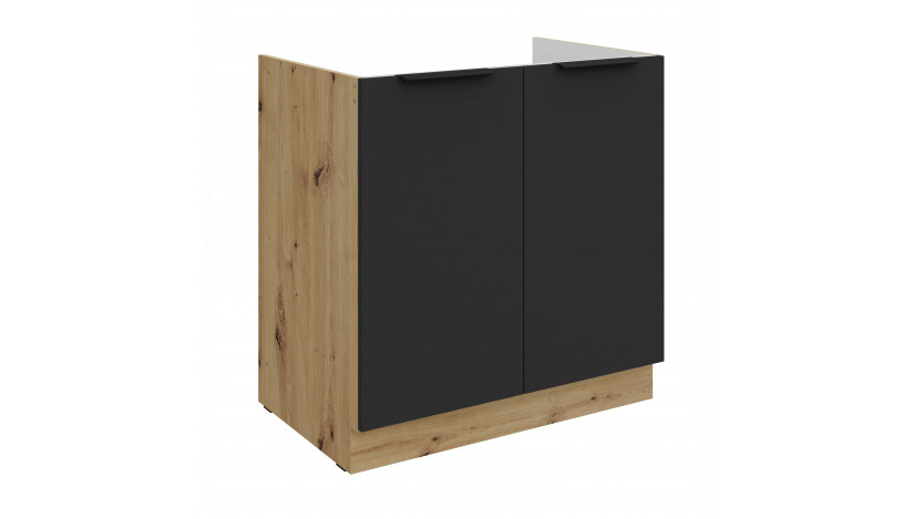 ARIA BL/AR 80 ZL 2F BB kriauklės spintelė
