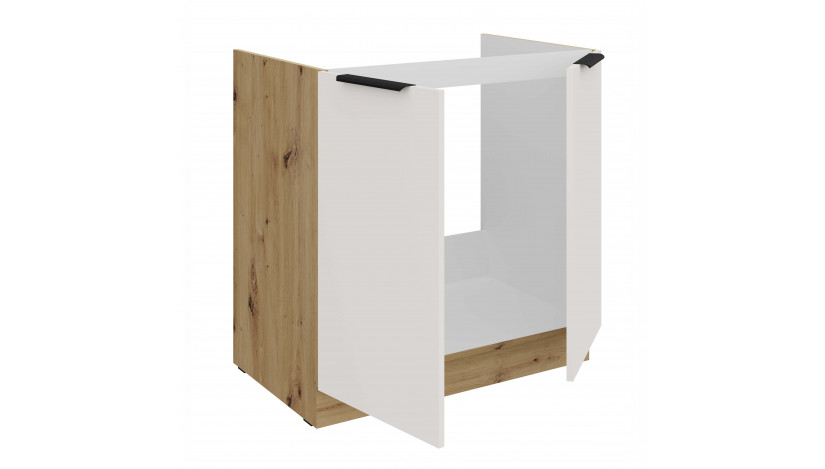 ARIA WH/AR 80 ZL 2F BB kriauklės spintelė