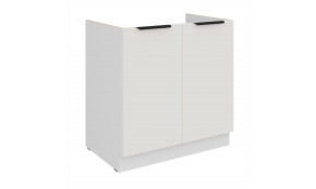 ARIA WH/WH 80 ZL 2F BB kriauklės spintelė