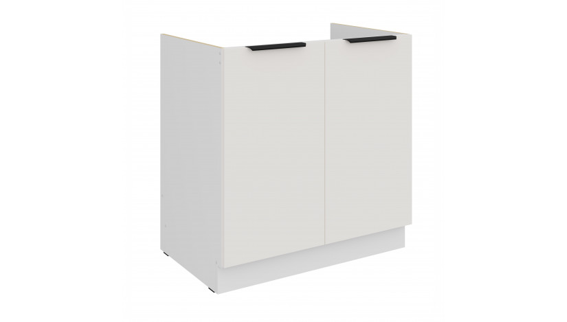 ARIA WH/WH 80 ZL 2F BB kriauklės spintelė