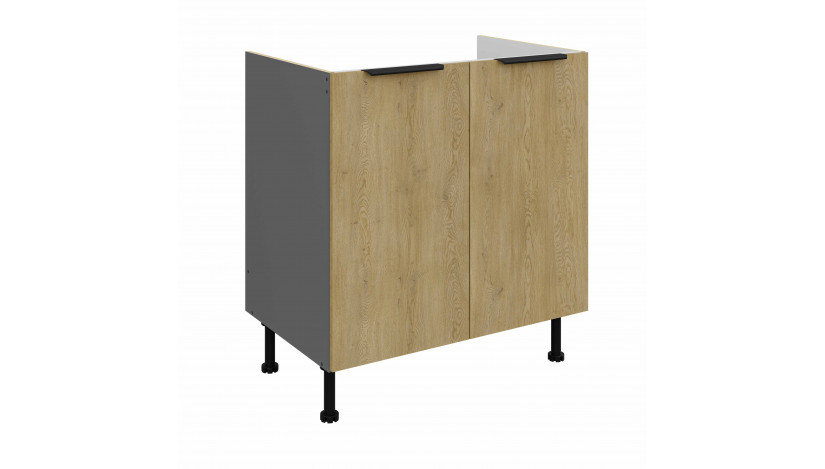 CREMONA ANT 80 ZL 2F BB kriauklės spintelė