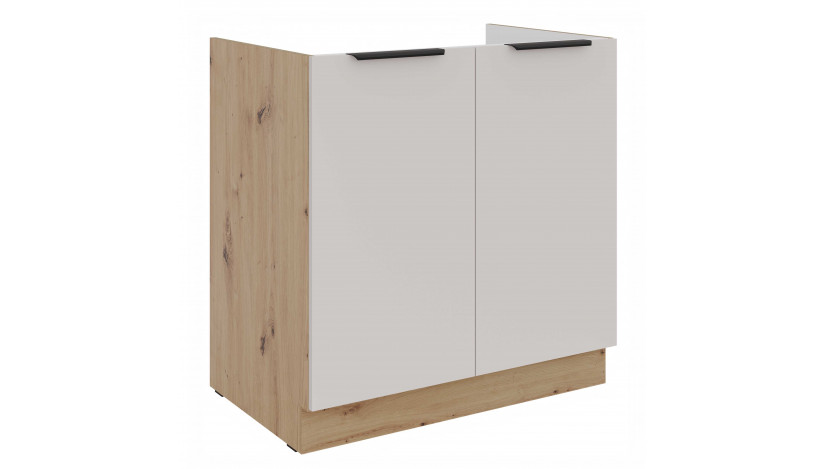 SOLEA 80 ZL 2F BB kriauklės spintelė
