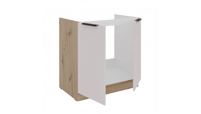 SOLEA 80 ZL 2F BB kriauklės spintelė