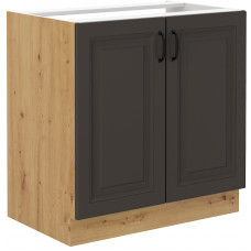 Stilo 80 ZL 2F BB kriauklės spintelė Grafit artisan