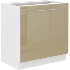 LARA 80 ZL 2F BB kriauklės spintelė cappuccino