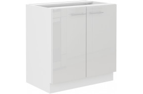 LARA 80 ZL 2F BB kriauklės spintelė balta