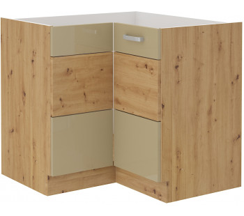 ARTISAN Cappucino 90x90 ND 2F BB Pastatoma Kampinė Spintelė