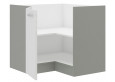 Bianka 90x90 ND 2F BB Pastatoma Kampinė Spintelė