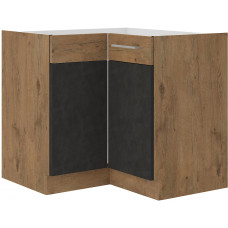 Vigo Grafit Mat 89x89 ND 1F BB Pastatoma Kampinė Spintelė