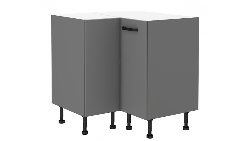 NESSA 90x90 ND 1F BB Pastatoma Kampinė Spintelė