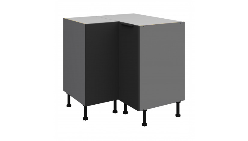 ARIA BL/ANT 90x90 DN 2F BB pastatoma kampinė spintelė