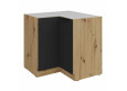 ARIA BL/AR 90x90 DN 2F BB pastatoma kampinė spintelė
