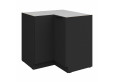 ARIA BL/BL 90x90 DN 2F BB pastatoma kampinė spintelė