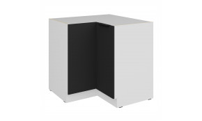 ARIA BL/WH 90x90 DN 2F BB pastatoma kampinė spintelė