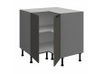ARIA GR/ANT 90x90 DN 2F BB pastatoma kampinė spintelė