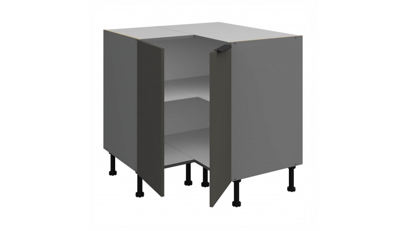 ARIA GR/ANT 90x90 DN 2F BB pastatoma kampinė spintelė