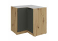 ARIA GR/AR 90x90 DN 2F BB pastatoma kampinė spintelė