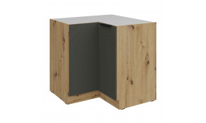 ARIA GR/AR 90x90 DN 2F BB pastatoma kampinė spintelė