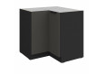 ARIA GR/BL 90x90 DN 2F BB pastatoma kampinė spintelė
