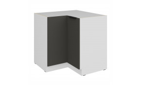 ARIA GR/WH 90x90 DN 2F BB pastatoma kampinė spintelė