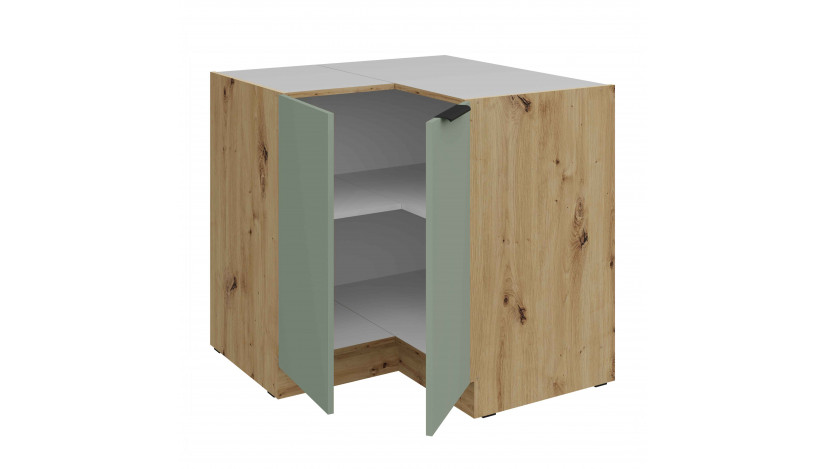 ARIA SA/AR 90x90 DN 2F BB pastatoma kampinė spintelė