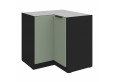 ARIA SA/BL 90x90 DN 2F BB pastatoma kampinė spintelė