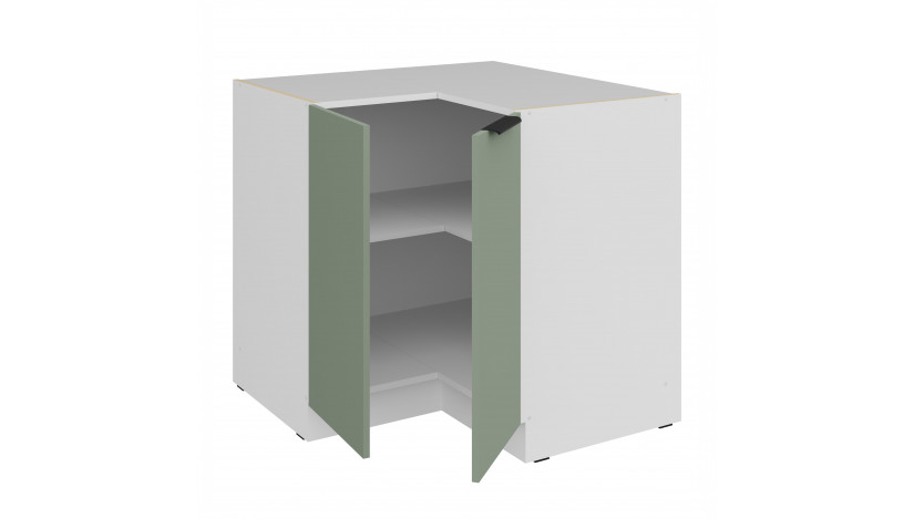 ARIA SA/WH 90x90 DN 2F BB pastatoma kampinė spintelė