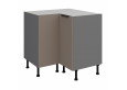 ARIA TA/ANT 90x90 DN 2F BB pastatoma kampinė spintelė