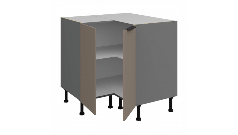 ARIA TA/ANT 90x90 DN 2F BB pastatoma kampinė spintelė