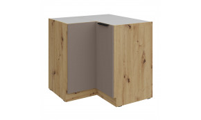 ARIA TA/AR 90x90 DN 2F BB pastatoma kampinė spintelė