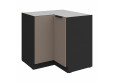ARIA TA/BL 90x90 DN 2F BB pastatoma kampinė spintelė