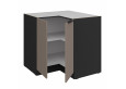 ARIA TA/BL 90x90 DN 2F BB pastatoma kampinė spintelė
