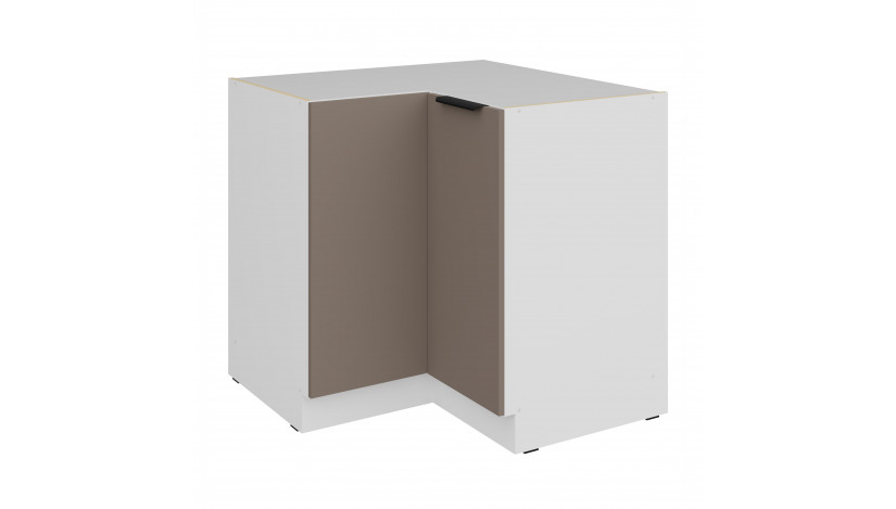 ARIA TA/WH 90x90 DN 2F BB pastatoma kampinė spintelė