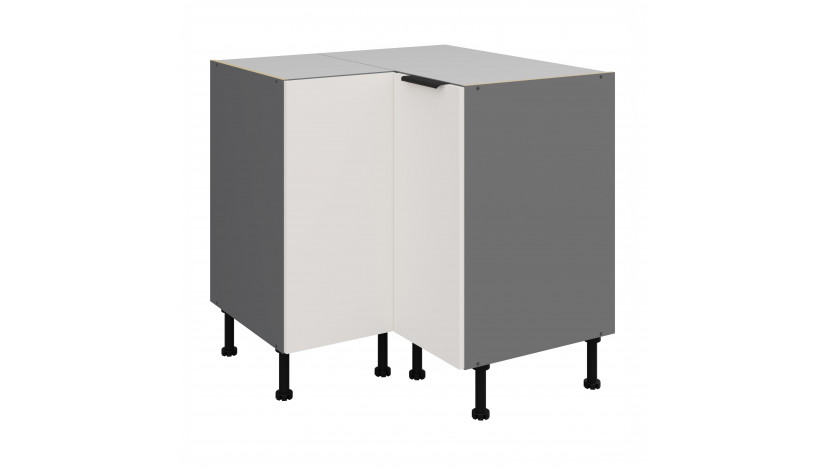 ARIA WH/ANT 90x90 DN 2F BB pastatoma kampinė spintelė
