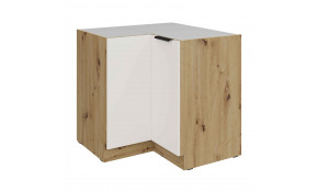 ARIA WH/AR 90x90 DN 2F BB pastatoma kampinė spintelė
