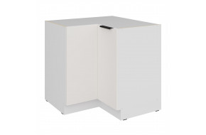 ARIA WH/WH 90x90 DN 2F BB pastatoma kampinė spintelė