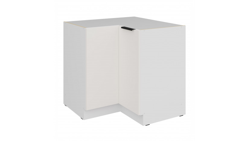 ARIA WH/WH 90x90 DN 2F BB pastatoma kampinė spintelė