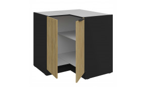 CREMONA BL 90x90 DN 2F BB pastatoma kampinė spintelė